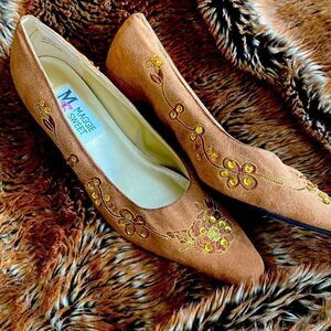Maggie Sweet Sequined suede